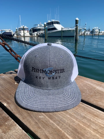 FishMonster Flat Bill Snapback Hat