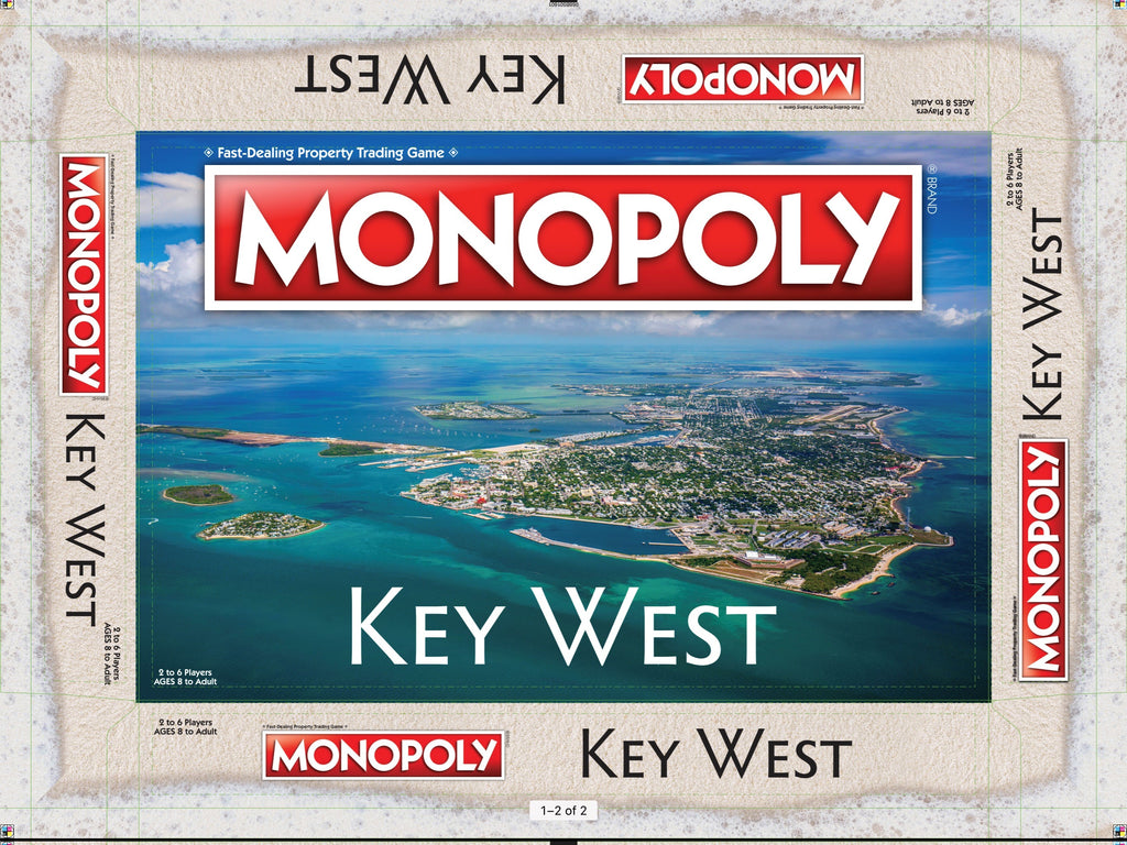 Key West Monopoly Board Game