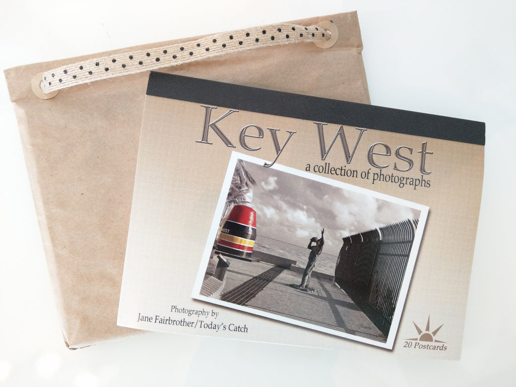 A collection of 20 Key West photograph postcards