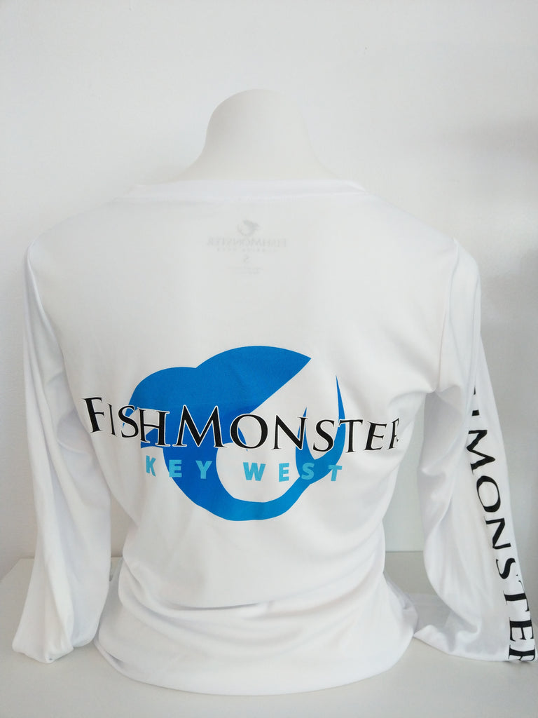 Women's FishMonster Long Sleeve Performance Fishing Shirt - FishMonster &  IslandJane