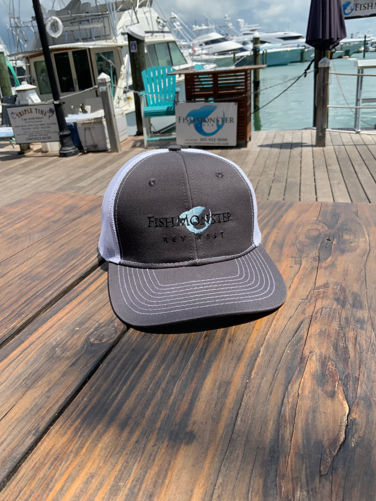 FISHMONSTER MESH BACK TRUCKER HAT - FishMonster & IslandJane